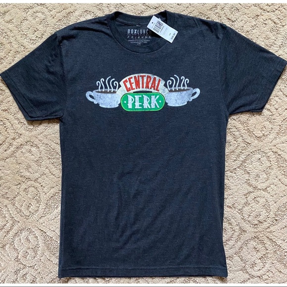 Box Lunch Central Perk Logo T Shirt Small NWT - Picture 2 of 5